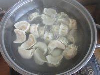 自己做的南瓜馅饺子
