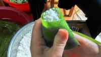 美味的包小角粽子做法图解6)
