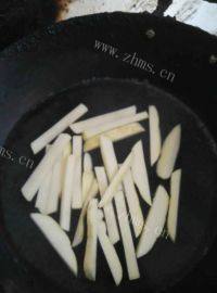 自制炸薯条做法图解4)