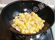 家常菜咖喱肉末土豆做法图解4)