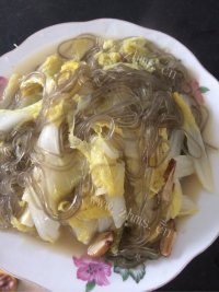 家常菜粉丝娃娃菜