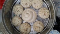 自制酱肉包做法图解11)