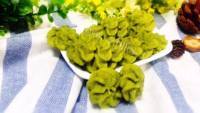 自制抹茶曲奇饼干