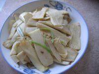 家常菜素烧茭白