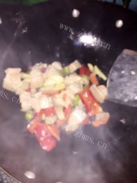 香糯爽滑的杏鲍菇炒肉做法图解3)
