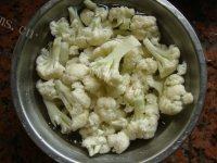 「DIY美食」菜花炒肉做法图解1)