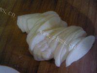 家常菜肉末茭白做法图解3)