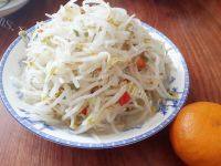 家常菜剁椒绿豆芽