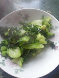 色香味浓的炒青菜