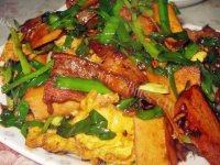 家常菜五花肉炒香干