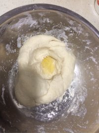 诱人的煎饼做法图解3)