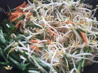 芳香四溢的韭菜炒豆芽做法图解5)