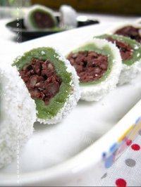 自制抹茶糯米滋