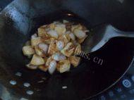 家常菜洋葱炒豆腐做法图解7)
