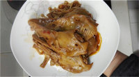 自制卤鸭头