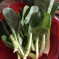 美味的青菜鸡蛋汤做法图解1)