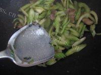 别有风味的西芹炒肉