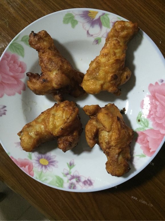 开胃的香炸鸡翅根
