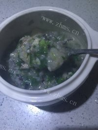 美味的鱼粥