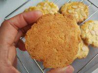 自己做的杏仁酥饼