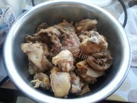 珍馐美味的鸡肉炖土豆做法图解1)