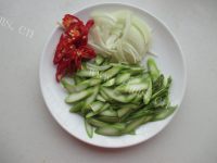 鲜香芦笋黑椒羊肉做法图解3)