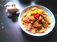 家常菜香干炒肉片