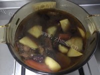 家庭版土豆烧牛肉做法图解8)