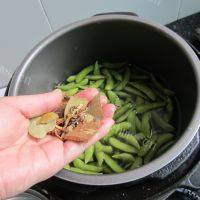 健康美食五香毛豆做法图解4)