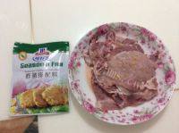 口感好的炸猪大排做法图解2)