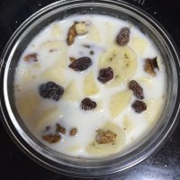 水果燕麦牛奶做法图解4)