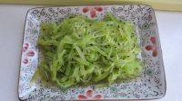 健康美食-凉拌莴笋