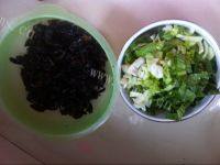 家常菜青菜炒木耳做法图解3)