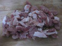 家常菜肉炒土豆片做法图解1)