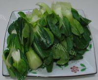 家常菜蒜蓉油菜做法图解2)