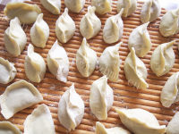 美味的小白菜猪肉水饺