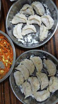 自己做的素馅饺子做法图解3)