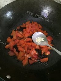 美味西红柿炒胡萝卜做法图解11)