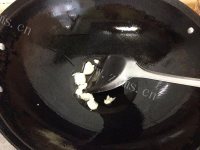 家常菜秋葵炒鸡肉做法图解4)