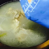 完美的大骨山药汤做法图解7)