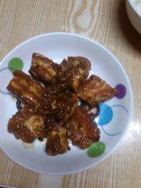 味道不错的香菇蒸排骨做法图解4)