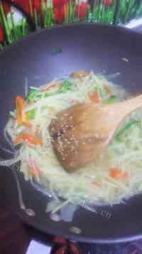 家常菜酸辣土豆丝