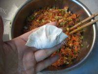 自己做的牛肉胡萝卜饺子做法图解14)