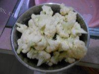 鲜香的花菜炒肉片做法图解1)