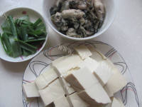 鲜美牡蛎豆腐做法图解5)