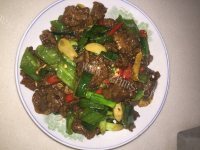 鲜美可口的爆炒牛肉