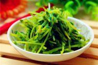 家常菜凉拌豌豆苗