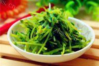 家常菜凉拌豌豆苗
