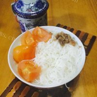 番茄米粉做法图解10)