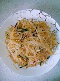 家常菜炝土豆丝